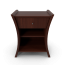 Bedside Table African Cherry
