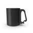 Black Aluminium Cup