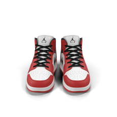 Nike Air Jordan 1 Red And Black